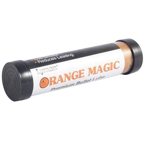 Unleash the Power of Orange: The Many Benefits of Lyman Magic Bullet Lube in Orange Flavor